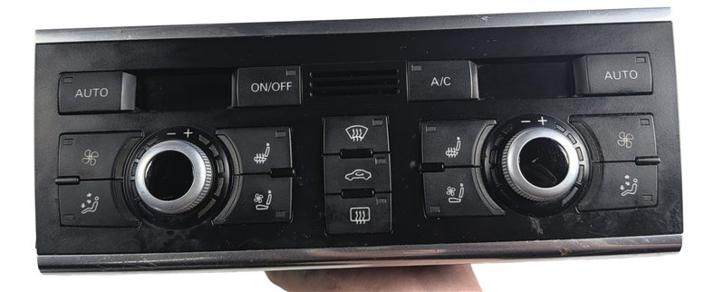 Thumbnail 7: 2013-2015 AUDI Q7 (4L) FRONT HEATER A/C TEMPERATURE CLIMATE CONTROL PANEL