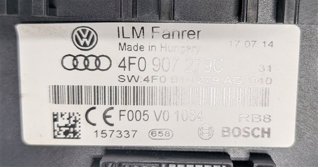 Thumbnail 6: 2015 AUDI Q7 (4L) LEFT DRIVER ONBOARD POWER SUPPLY CONTROL MODULE