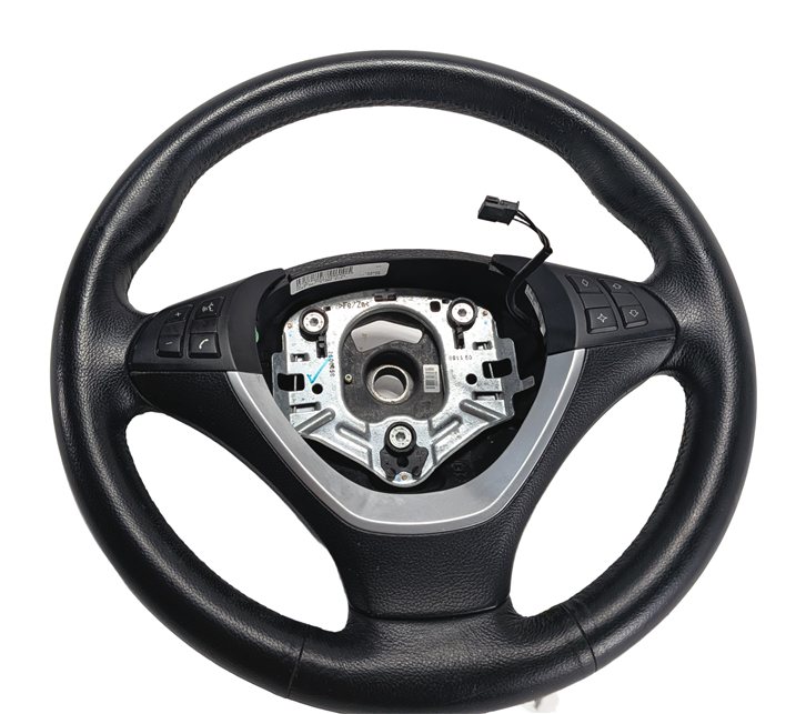 Thumbnail 2: 2007-2013 BMW X5 (E70) FRONT LEFT DRIVER M-SPORT LEATHER STEERING WHEEL (Black)