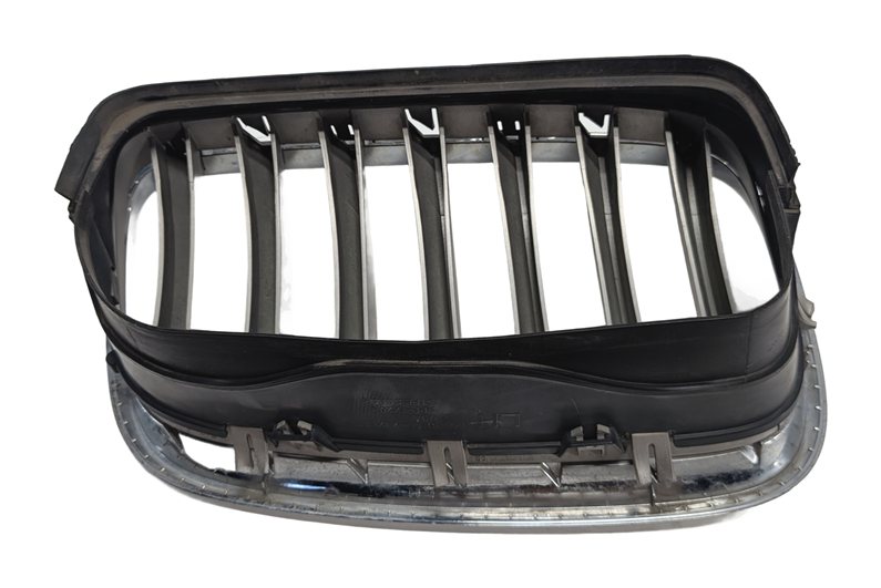 Thumbnail 5: 07-14 BMW X5 X5M X6 X6M (E70 E71) FRONT LEFT & RIGHT HOOD GRILLE SET (TITANIUM)