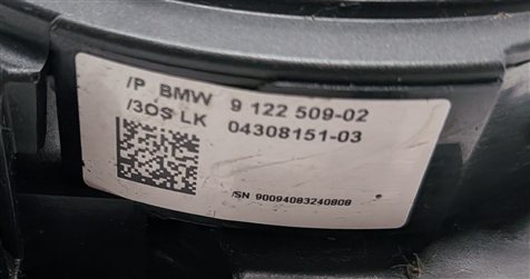 Thumbnail 12: 2007-2013 BMW X5 (E70) STEERING COLUMN BLINKER WIPER CRUISE COMBINATION SWITCH