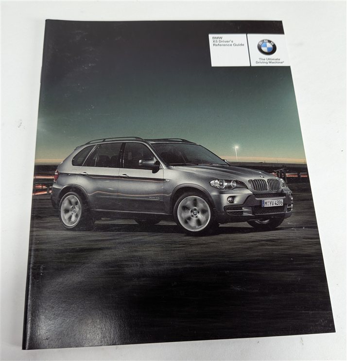 Thumbnail 10: 2009 BMW X5 (E70) 4.8L OWNER'S MANUAL BOOKLET w/CASE SET/10