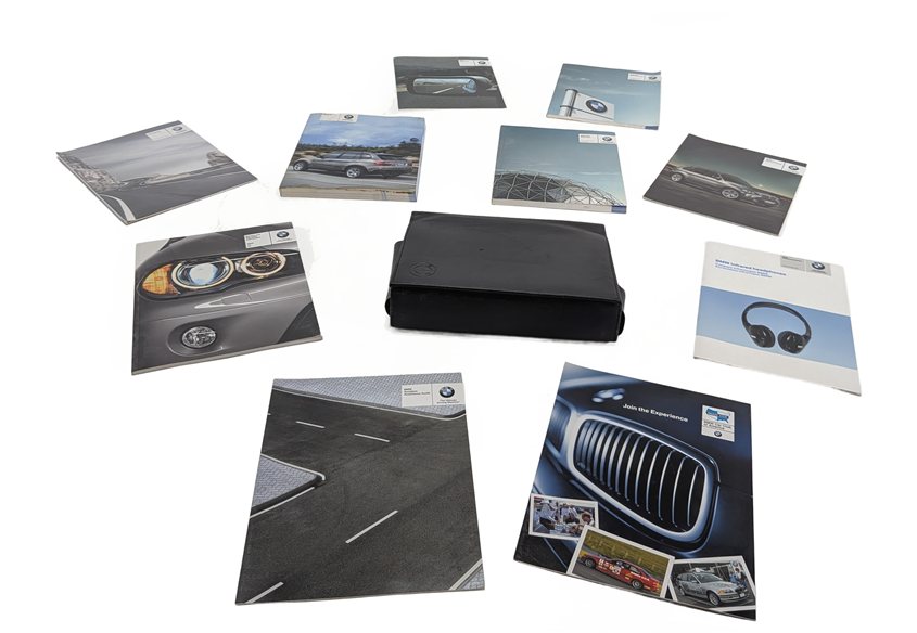 Thumbnail 2: 2009 BMW X5 (E70) 4.8L OWNER'S MANUAL BOOKLET w/CASE SET/10