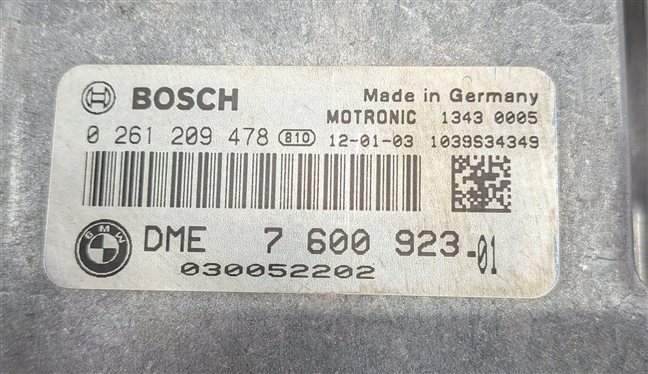 Thumbnail 12: 07-10 BMW 550i 650i 750i 750Li X5 4.8L DME CAS KEY IGNITION MODULE SET