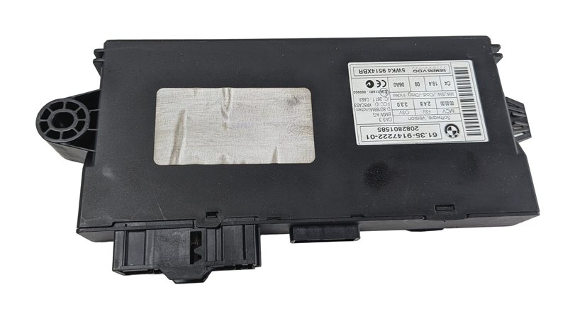 Thumbnail 3: 07-10 BMW 550i 650i 750i 750Li X5 4.8L DME CAS KEY IGNITION MODULE SET
