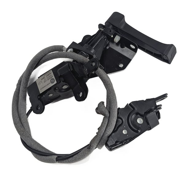 Thumbnail 4: 2009 BMW X5 (E70) REAR LOWER TAILGATE HATCH LID LOCK LATCH SET/3 w/HANDLE