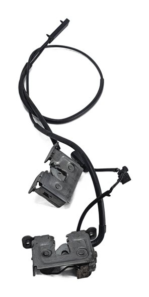 Thumbnail 2: 2009 BMW X5 (E70) FRONT HOOD LID LOCK LATCH LEFT/RIGHT SET/2 w/CABLE