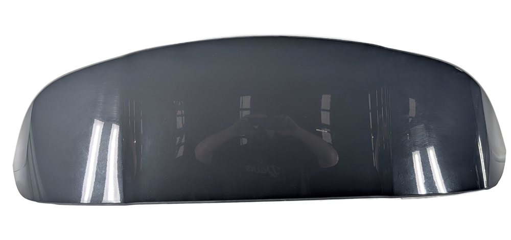 2015-2020 MERCEDES GLA-CLASS (X156) REAR SPOILER WING w/ 3rd BRAKE LIGHT (Black)