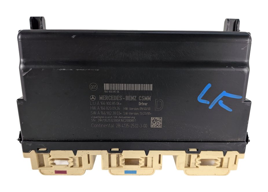 2017 MERCEDES GLA250 (X156) FRONT LEFT DRIVER POWER SEAT CONTROL MODULE COMPUTER