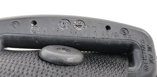 Thumbnail 8: 2017 MERCEDES GLA250 (X156) REAR LEFT SEAT SEATBELT RETRACTOR (Black)