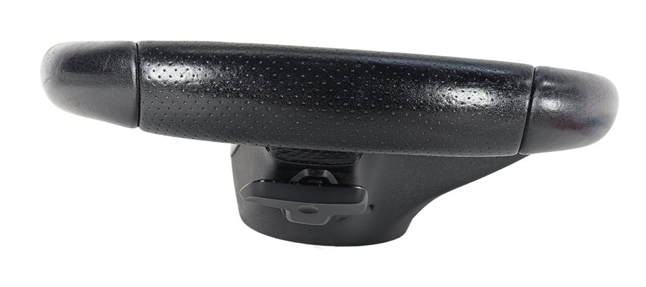 Thumbnail 12: 15-17 MERCEDES GLA250 GLA45 X156 SPORT LEATHER STEERING WHEEL w/PADDLES (Black)