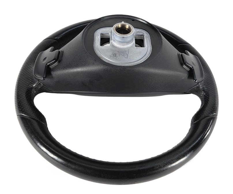 Thumbnail 16: 15-17 MERCEDES GLA250 GLA45 X156 SPORT LEATHER STEERING WHEEL w/PADDLES (Black)