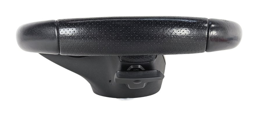 Thumbnail 6: 15-17 MERCEDES GLA250 GLA45 X156 SPORT LEATHER STEERING WHEEL w/PADDLES (Black)