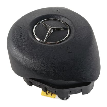 Thumbnail 4: 2014-2020 MERCEDES CLA GLA CLASS (C117 W117 X156) STEERING WHEEL AIRBAG (BLACK)