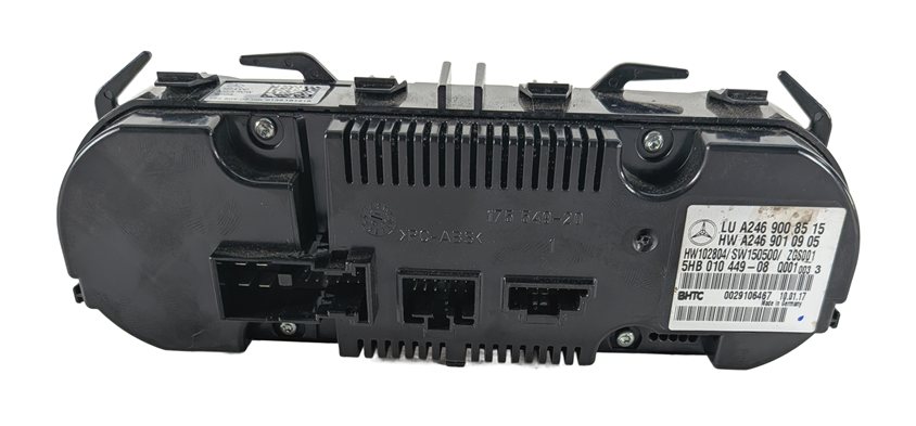 Thumbnail 6: 14-20 MERCEDES CLA GLA (C117 X156) A/C HEATER TEMPERATURE CLIMATE CONTROL PANEL