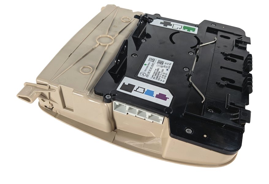 Thumbnail 8: 15-20 MERCEDES CLA GLA CLASS X156 C117 FRONT OVERHEAD DOME LIGHT LAMP (Beige)