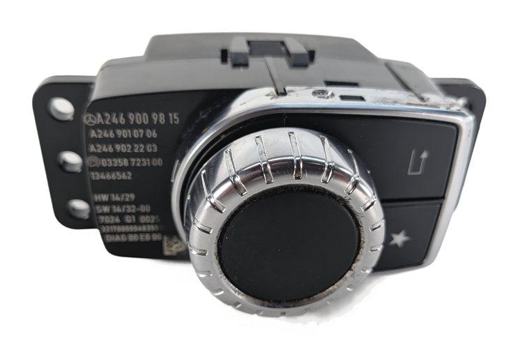 Thumbnail 3: 14-17 B250 CLA45 CLA250 GLA45 (C117 X156 W246) RADIO NAVIGATION CONTROL KNOB