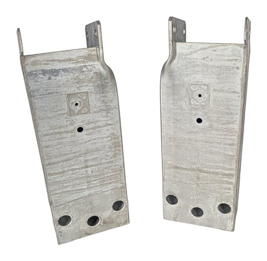 Thumbnail 3: 2014-2020 MERCEDES B250 GLA250 (X156) FRONT BUMPER REINFORCEMENT BAR BRACKET SET