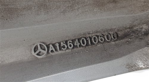 Thumbnail 4: 2015-2020 MERCEDES GLA250 (X156) 19X8 AMG 5 SPOKE WHEEL MACHINED SILVER ET43.5