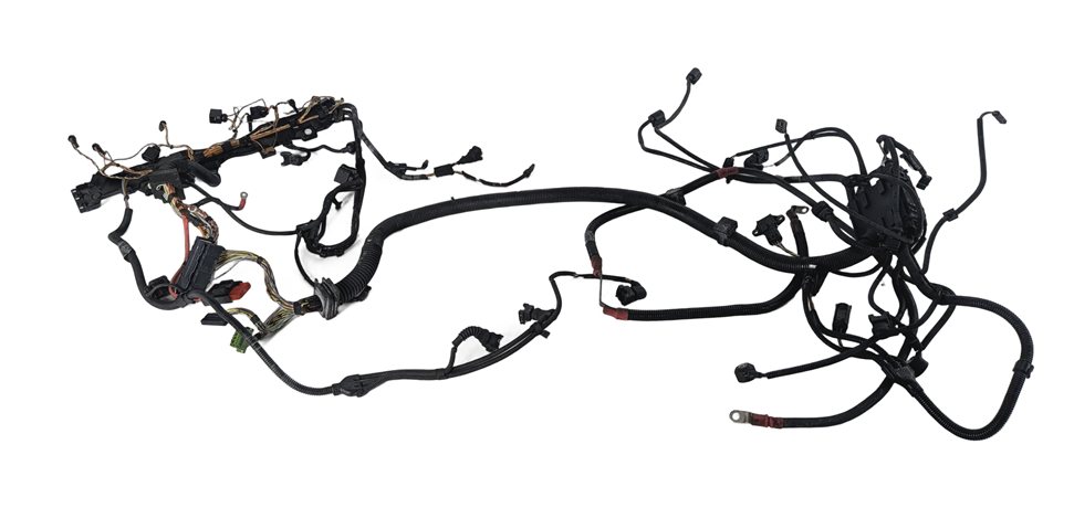Thumbnail 2: 08 BMW 335I (E90) 3.0L (N54) ENGINE MOTOR WIRE WIRING HARNESS LOOM