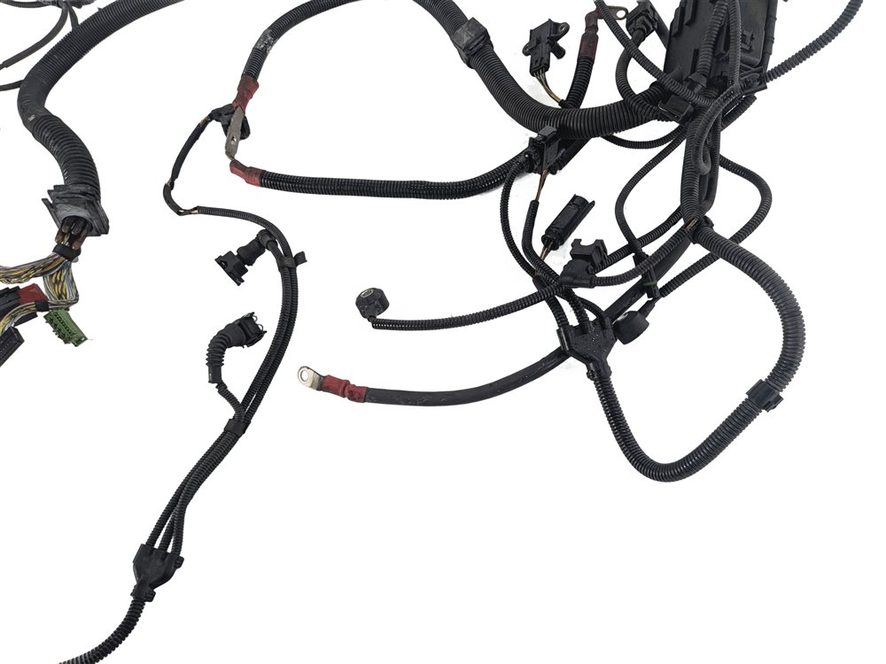 Thumbnail 6: 08 BMW 335I (E90) 3.0L (N54) ENGINE MOTOR WIRE WIRING HARNESS LOOM