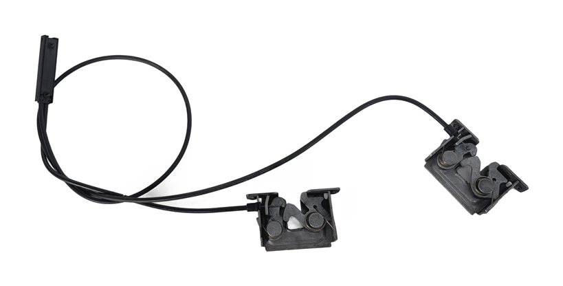 Thumbnail 2: 08 BMW 335I (E90) FRONT HOOD LID LOCK LATCH w/CABLE SET/2