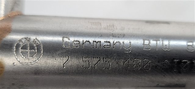 Thumbnail 3: 08 BMW 335I (E90) 3.0L (N54) ENGINE HIGH PRESSURE FUEL RAIL w/SENSOR LINES