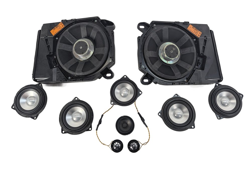 Thumbnail 2: 08 BMW 335I (E90) LOGIC7 PREMIUM AUDIO SPEAKER SUBWOOFER TWEETER SET