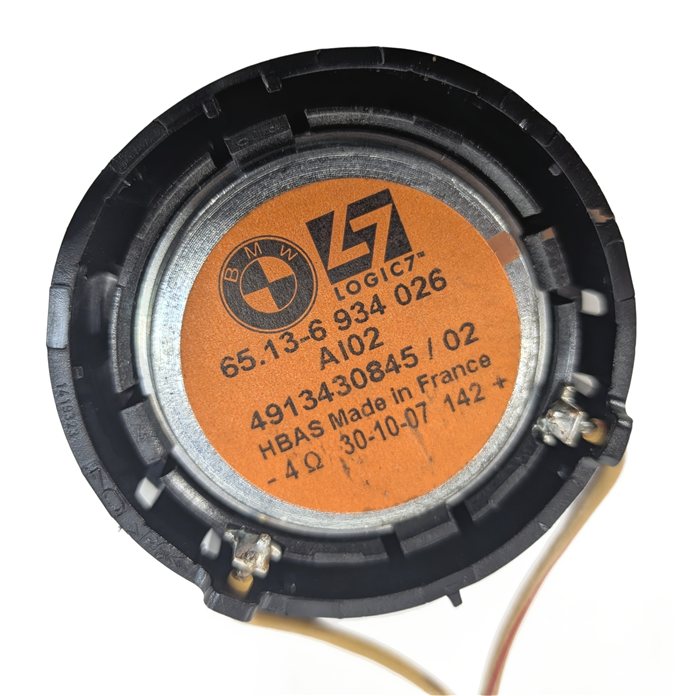 Thumbnail 6: 08 BMW 335I (E90) LOGIC7 PREMIUM AUDIO SPEAKER SUBWOOFER TWEETER SET