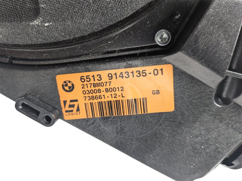Thumbnail 7: 08 BMW 335I (E90) LOGIC7 PREMIUM AUDIO SPEAKER SUBWOOFER TWEETER SET