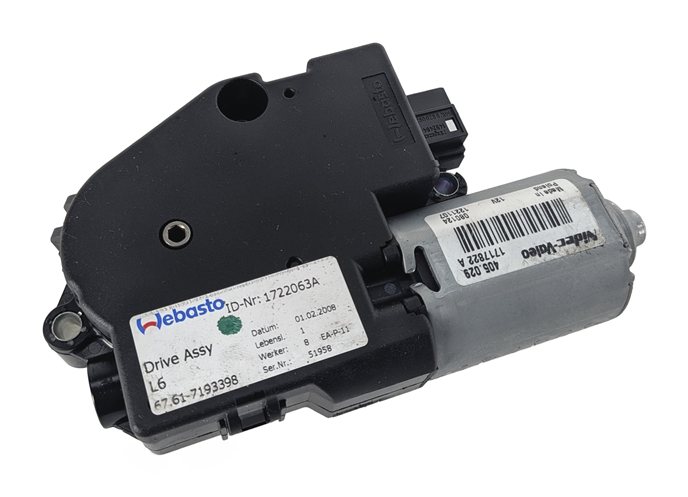 04-13 BMW 1 3 6 SERIES M3 M6 POWER SUNROOF SUN ROOF GLASS DRIVE MOTOR