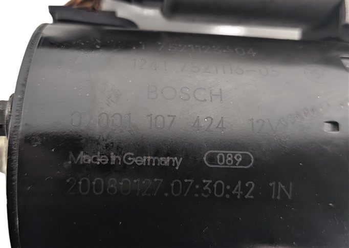 Thumbnail 4: 06-11 BMW 1 3 5 7 X3 X5 X6 Z4 (E85 E87 E70 E90) 3.0L (N52 N54 N55) STARTER MOTOR
