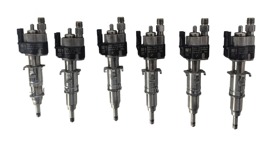 Thumbnail 3: 08-16 BMW 3 5 7 X5 X6 Z4 3.0L 4.4L N54 N63 FUEL INJECTOR SET/6 (ALL INDEX 06)