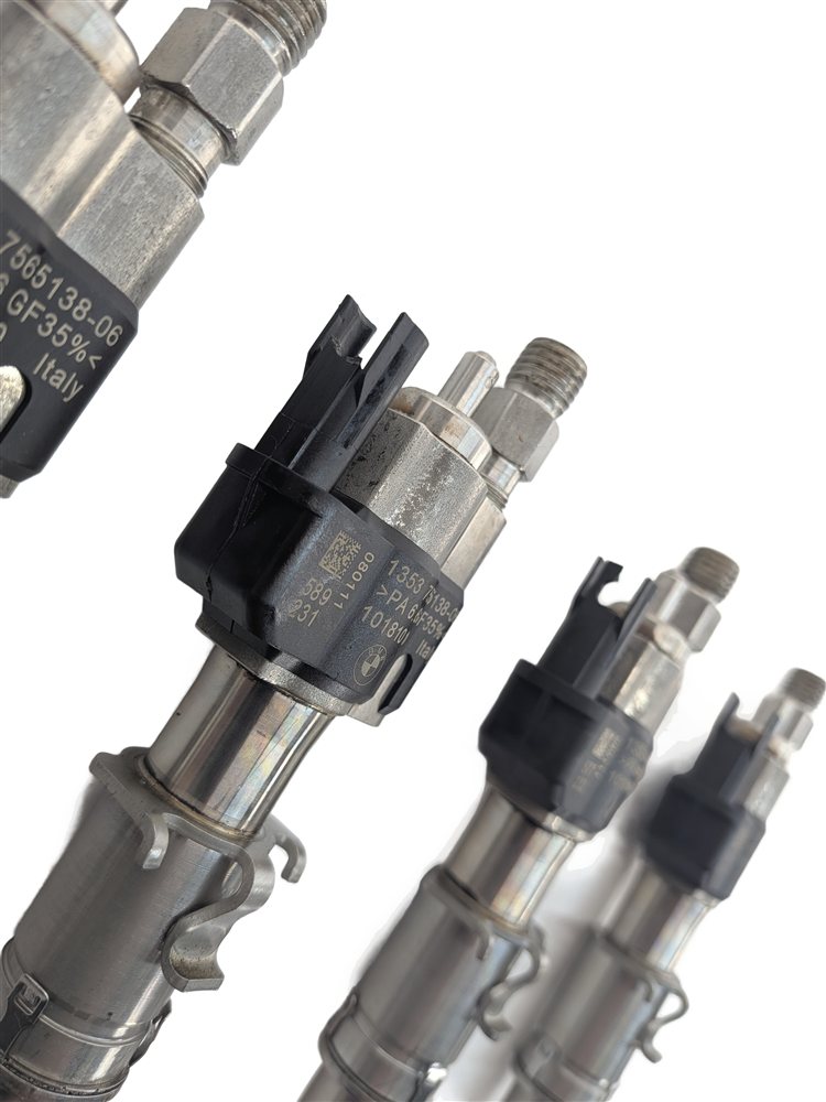 Thumbnail 5: 08-16 BMW 3 5 7 X5 X6 Z4 3.0L 4.4L N54 N63 FUEL INJECTOR SET/6 (ALL INDEX 06)