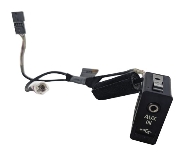 Thumbnail 2: 08 BMW 335I (E90) USB AUX-IN AUDIO INPUT SOCKET PORT w/HARNESS