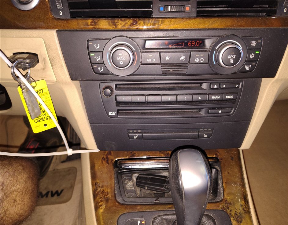Thumbnail 2: 07-09 BMW 1 3 SERIES M3 (E82 E90) AUTOMATIC HEATER AC CLIMATE CONTROL PANEL