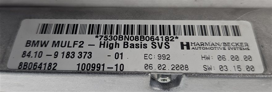Thumbnail 5: 08 BMW 335I (E90) BLUETOOTH USB COMBOX CONTROL MODULE COMPUTER