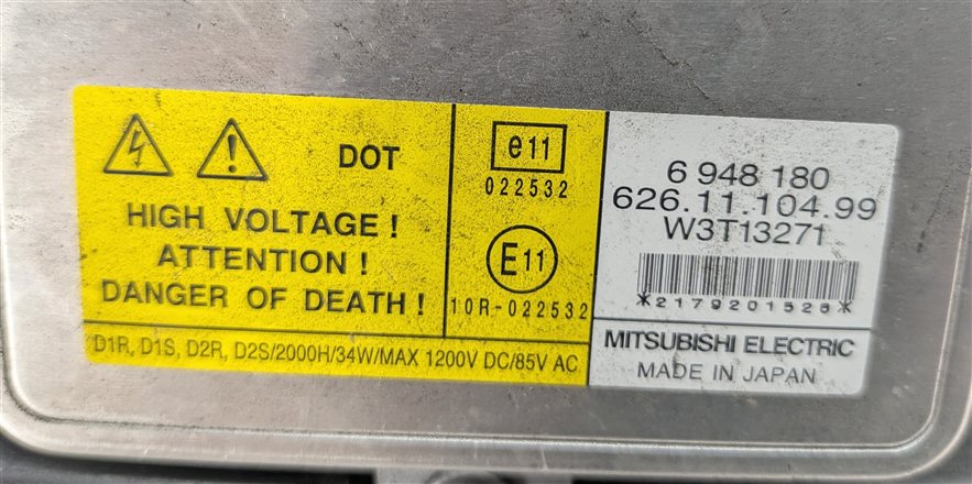 Thumbnail 8: 06-08 BMW 3 SERIES M3 (E90 E92) LEFT DRIVER ADAPTIVE XENON HID HEADLIGHT