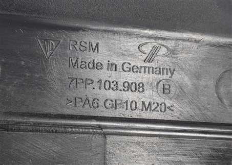 Thumbnail 7: 10-16 PORSCHE CAYENNE PANAMERA 958 970 G1 4.8L M48 LEFT RIGHT ENGINE COVER SET/2