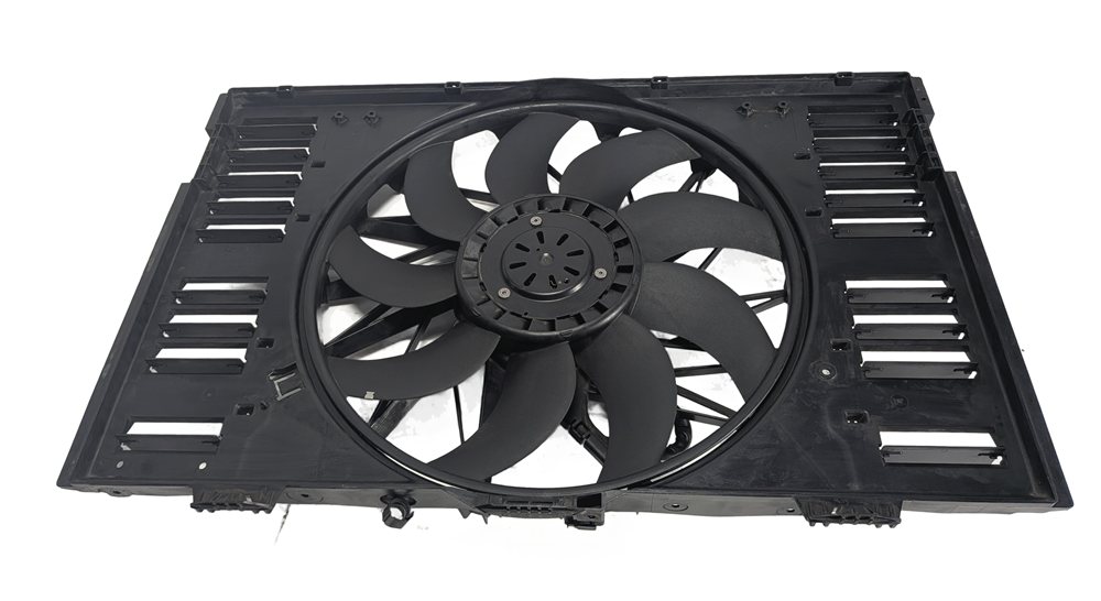 Thumbnail 2: 2010-2016 PORSCHE PANAMERA (970 G1) 3.0L 3.6L 4.8L RADIATOR COOLING FAN ASSEMBLY