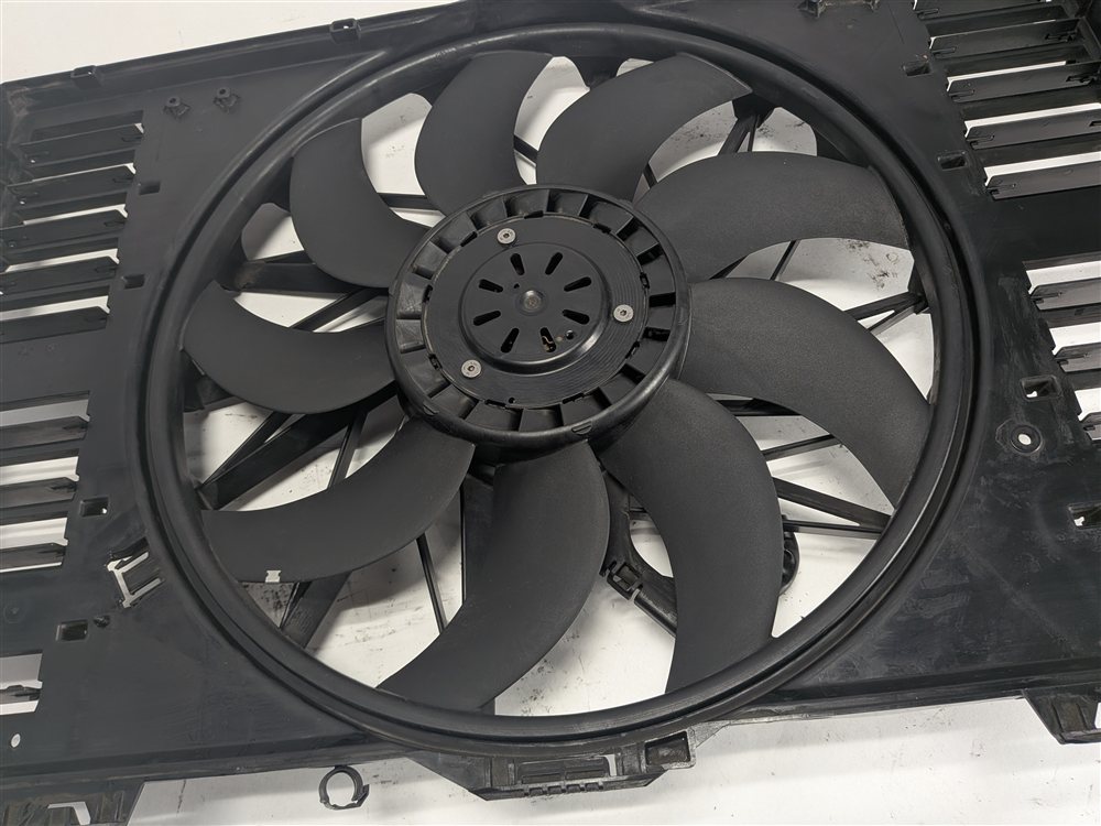 Thumbnail 3: 2010-2016 PORSCHE PANAMERA (970 G1) 3.0L 3.6L 4.8L RADIATOR COOLING FAN ASSEMBLY
