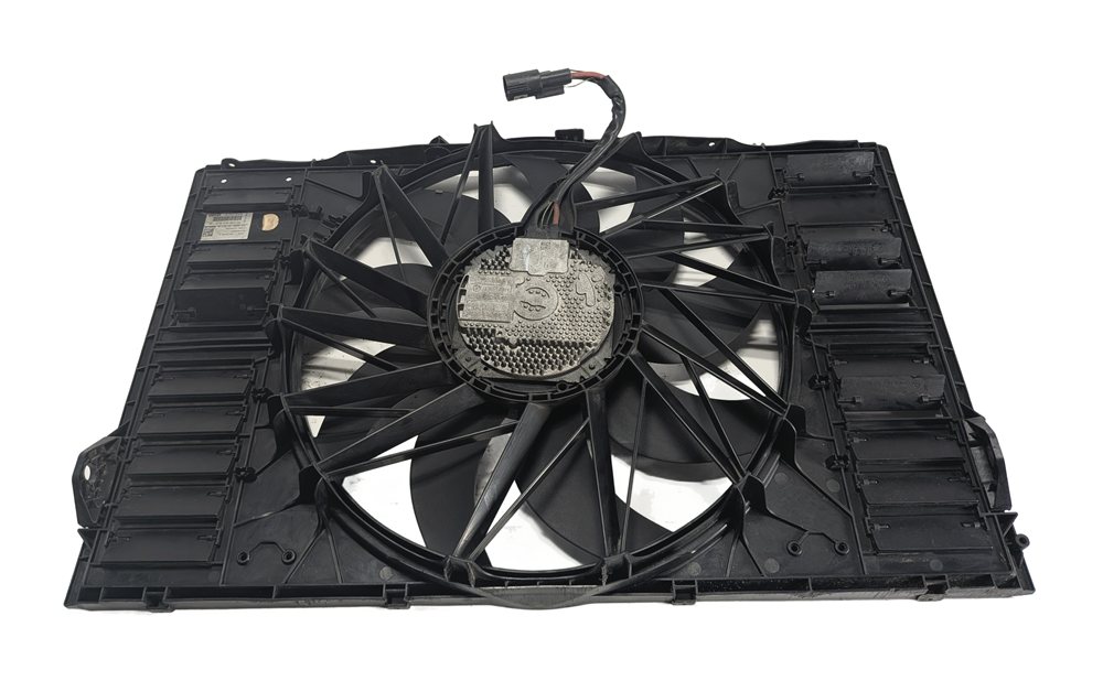 Thumbnail 4: 2010-2016 PORSCHE PANAMERA (970 G1) 3.0L 3.6L 4.8L RADIATOR COOLING FAN ASSEMBLY