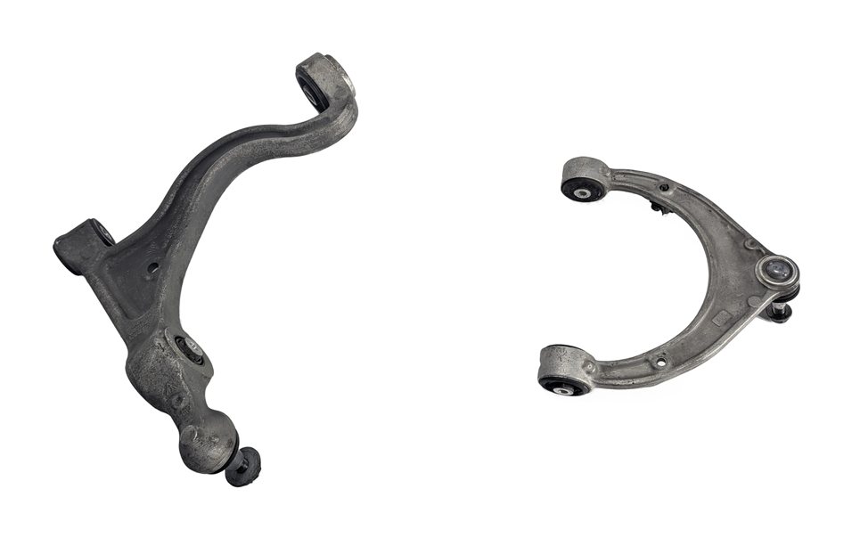 2010-2013 PORSCHE PANAMERA (970 G1) FRONT RIGHT UPPER & LOWER CONTROL ARM SET-2