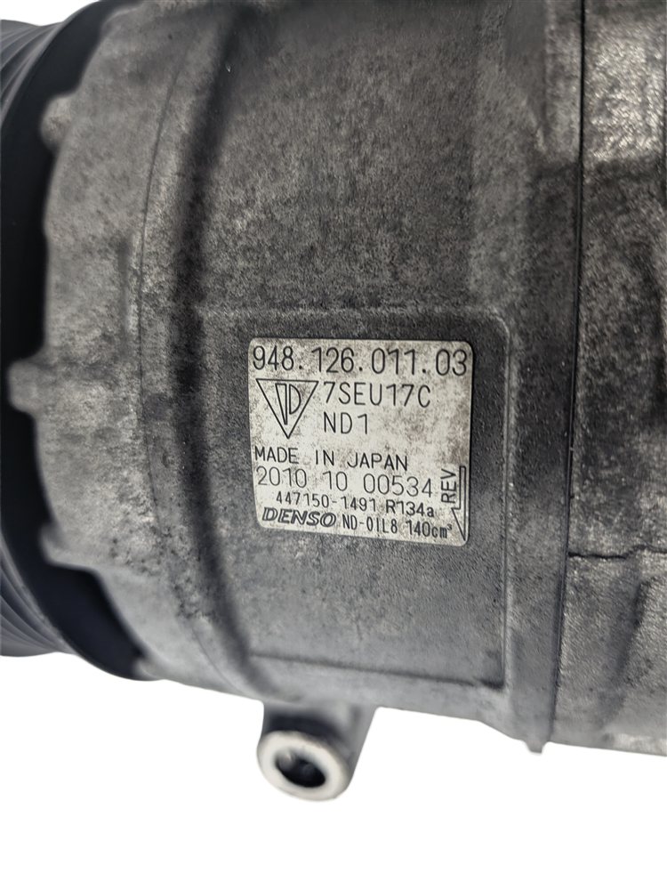 Thumbnail 8: 10-13 PORSCHE PANAMERA (970 G1) 3.6L 4.8L AIR CONDITIONING A/C COMPRESSOR PUMP