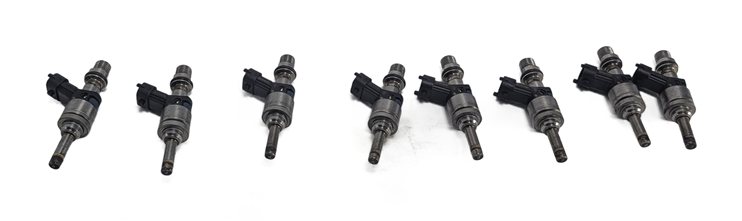 09-14 PORSCHE CAYENNE PANAMERA (958 970) 4.8L M48 NON-TURBO FUEL INJECTOR SET 8