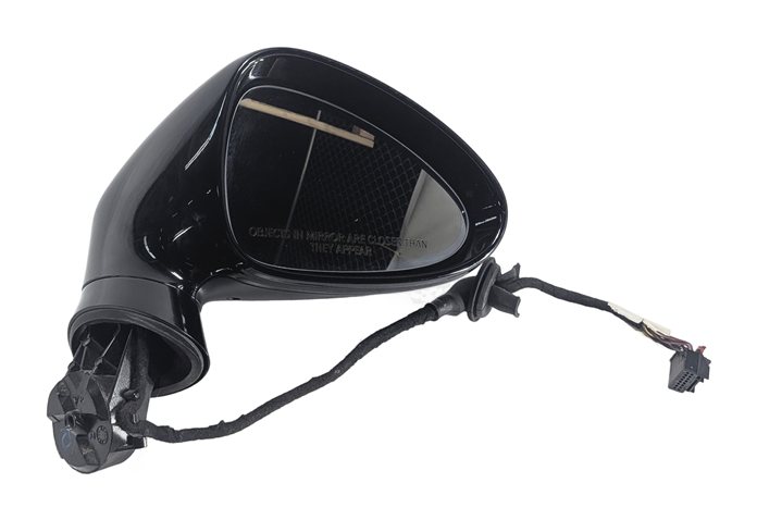 10-13 PORSCHE PANAMERA (970 G1) RIGHT P-FOLD MEMORY HEATED DOOR MIRROR (Black)
