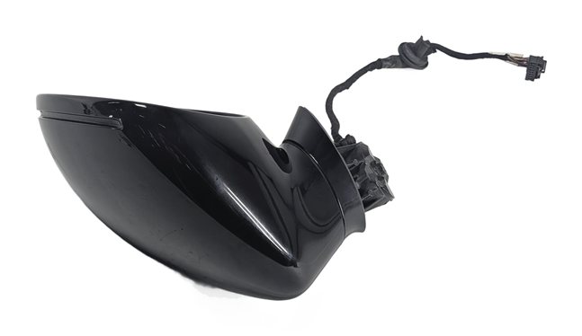 Thumbnail 3: 10-13 PORSCHE PANAMERA (970 G1) RIGHT P-FOLD MEMORY HEATED DOOR MIRROR (Black)