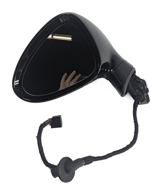 Thumbnail 2: 10-13 PORSCHE PANAMERA (970 G1) LEFT P-FOLD BLIND HEATED DOOR MIRROR (Black)