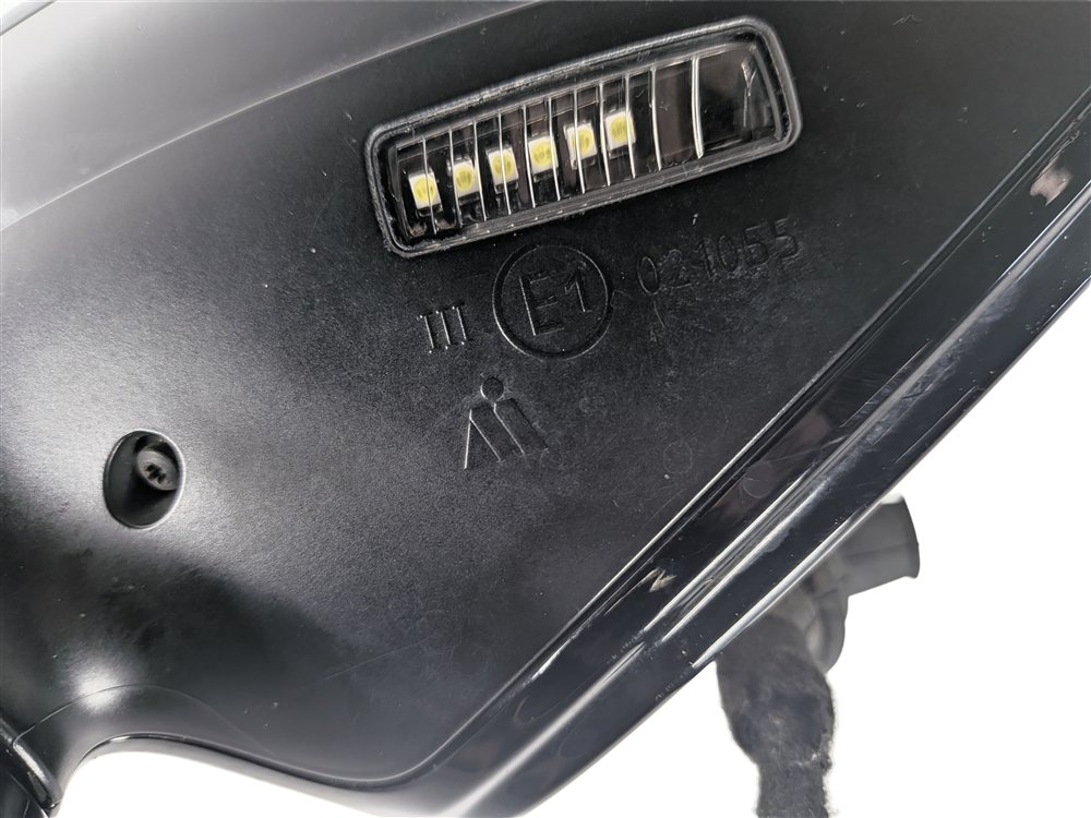 Thumbnail 8: 10-13 PORSCHE PANAMERA (970 G1) LEFT P-FOLD BLIND HEATED DOOR MIRROR (Black)