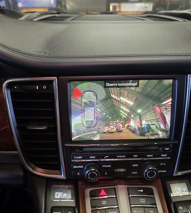 2010-2016 PORSCHE PANAMERA (970 G1) PCM 3.1 NAVIGATION RADIO DISPLAY SCREEN